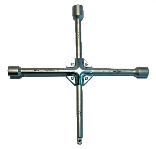 Ключ балонный крестовой с усиленным центром (Маякавто: 17*19*21*1/2 мм)