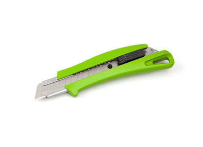 Нож со сменным лезвием в алюминиевым корпусе (ДелоТехники: 18 мм)