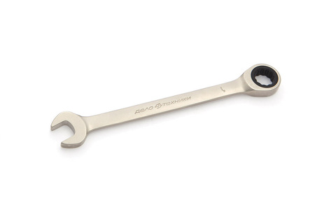 Ключ комбинированный рожково-накидной, трещеточный (ДелоТехники: 17*17 мм)