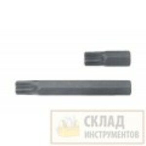 Вставка 1/2" сплайн удлинен М 8*75 мм FORCE, артикул: 1787508