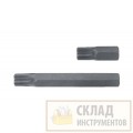 Вставка 1/2" сплайн удлинен М 8*75 мм FORCE