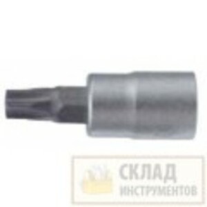 Вставка 1/4 торкс с отв Т10*32 мм FORCE