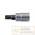 Вставка 1/4 торкс с отв Т15*32 мм FORCE