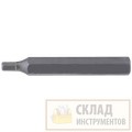 Вставка 10мм 6-гран  6*75 мм удлин FORCE