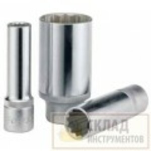 Торцевая головка 1/2 д12 гр глубокая 19 мм FORCE, артикул: 5497719