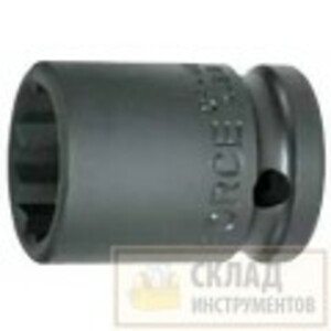 Торцевая головка1/2 ударная 30 мм 12 гр FORCE, артикул: 44830