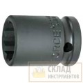 Торцевая головка1/2 ударная 30 мм 12 гр FORCE