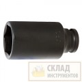 Торцевая головка 1/2 ударная глубокая 27 мм  6 гр FORCE