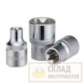 Торцевая головка 1/2звез L=38 Е22  FORCE