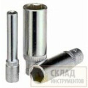 Торцевая головка 1/4 глубокая  6 мм  6 гр FORCE, артикул: 5255006