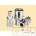 Торцевая головка 1/4 звезд Е 4 FORCE