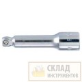 Удлинитель 1/4" L=100 мм шарнир FORCE