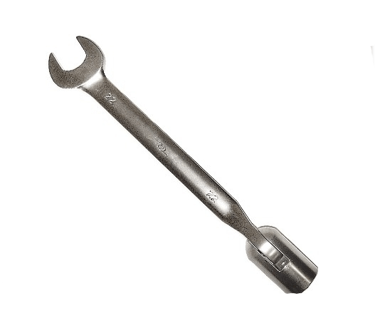 Ключ рожковый с карданной головкой (БМ: 11*11 мм, L=192мм)