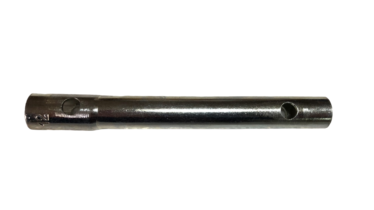 Ключ трубчатый штампованный, цинк (Коломна: 10*12 мм, L=140 мм)