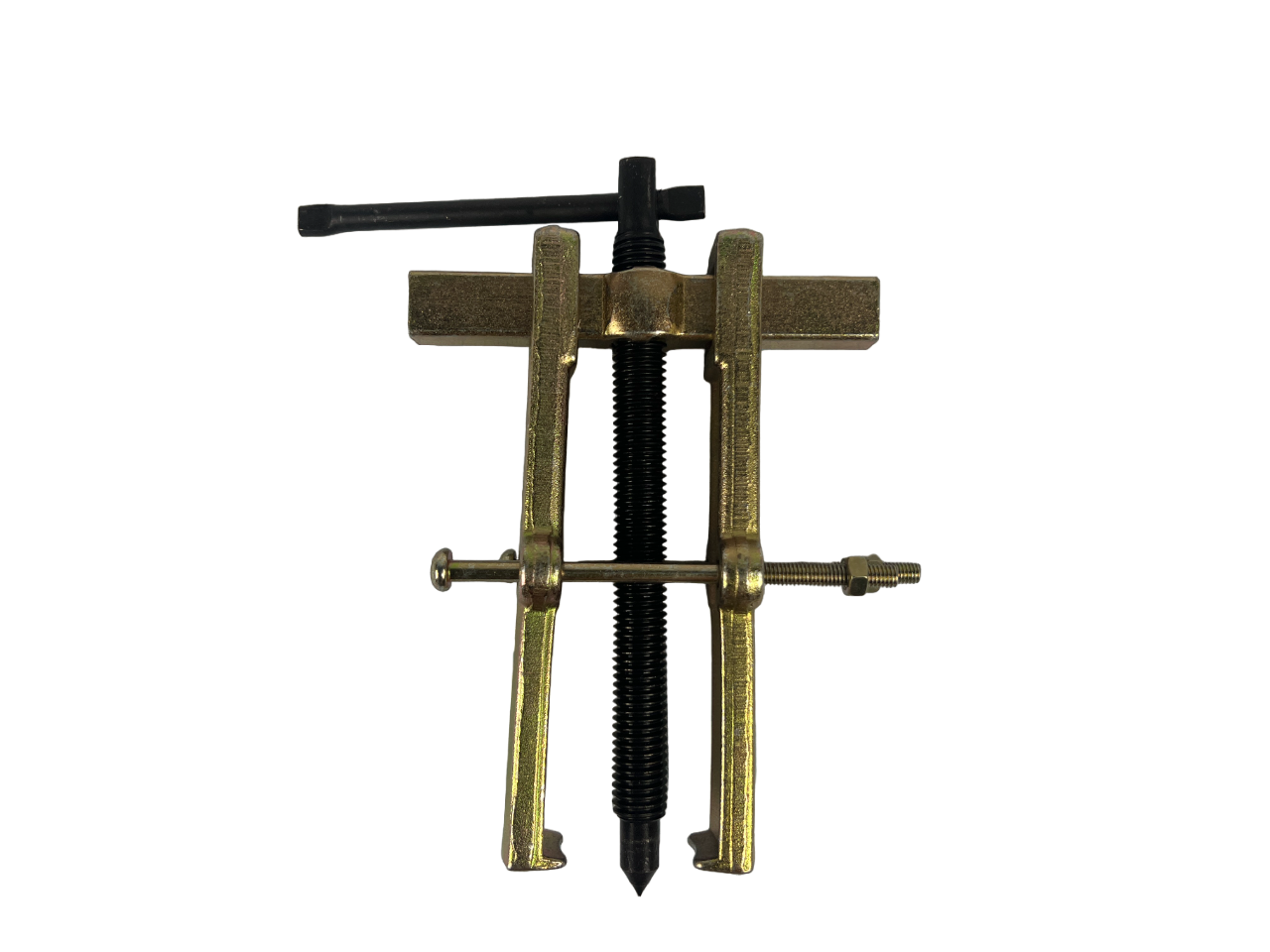 Съемник подшипников двухлапый раздвижной со стяжкой (ДЕЛО МАСТЕРА: 100 мм, D40-85 мм)