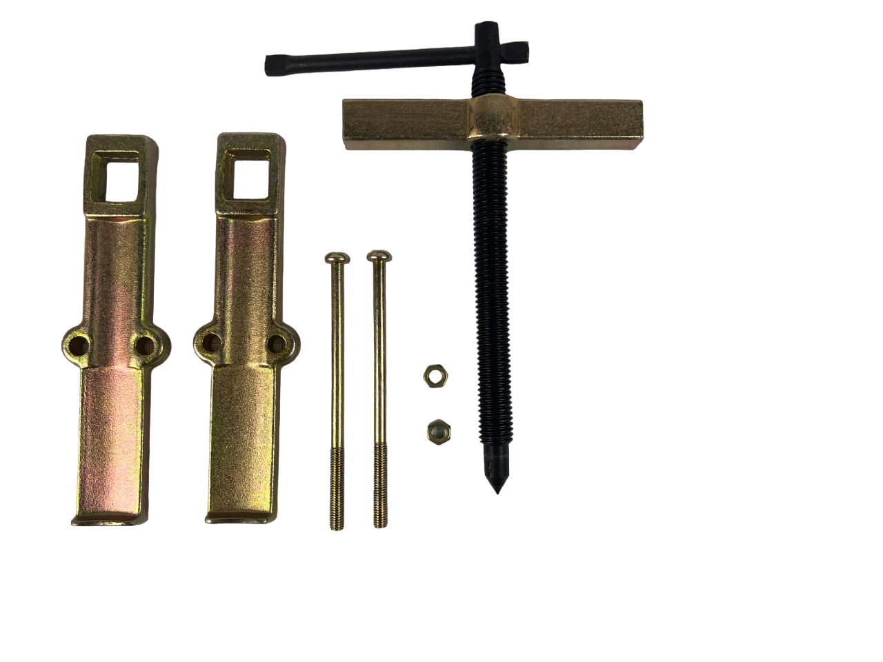 Съемник подшипников двухлапый раздвижной со стяжкой (ДЕЛО МАСТЕРА: 100 мм, D40-85 мм)