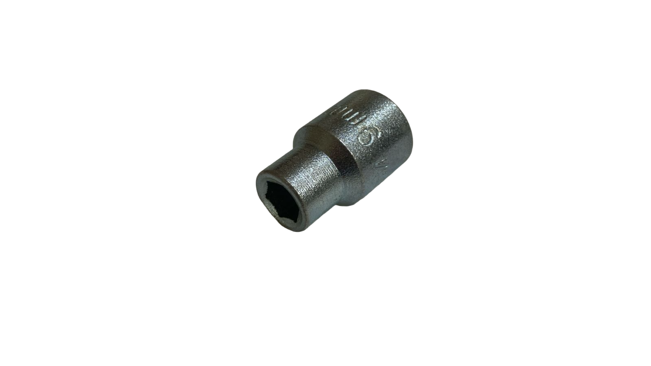 Торцевая головка 6 гранная (БМ: 1/2", 9 мм)