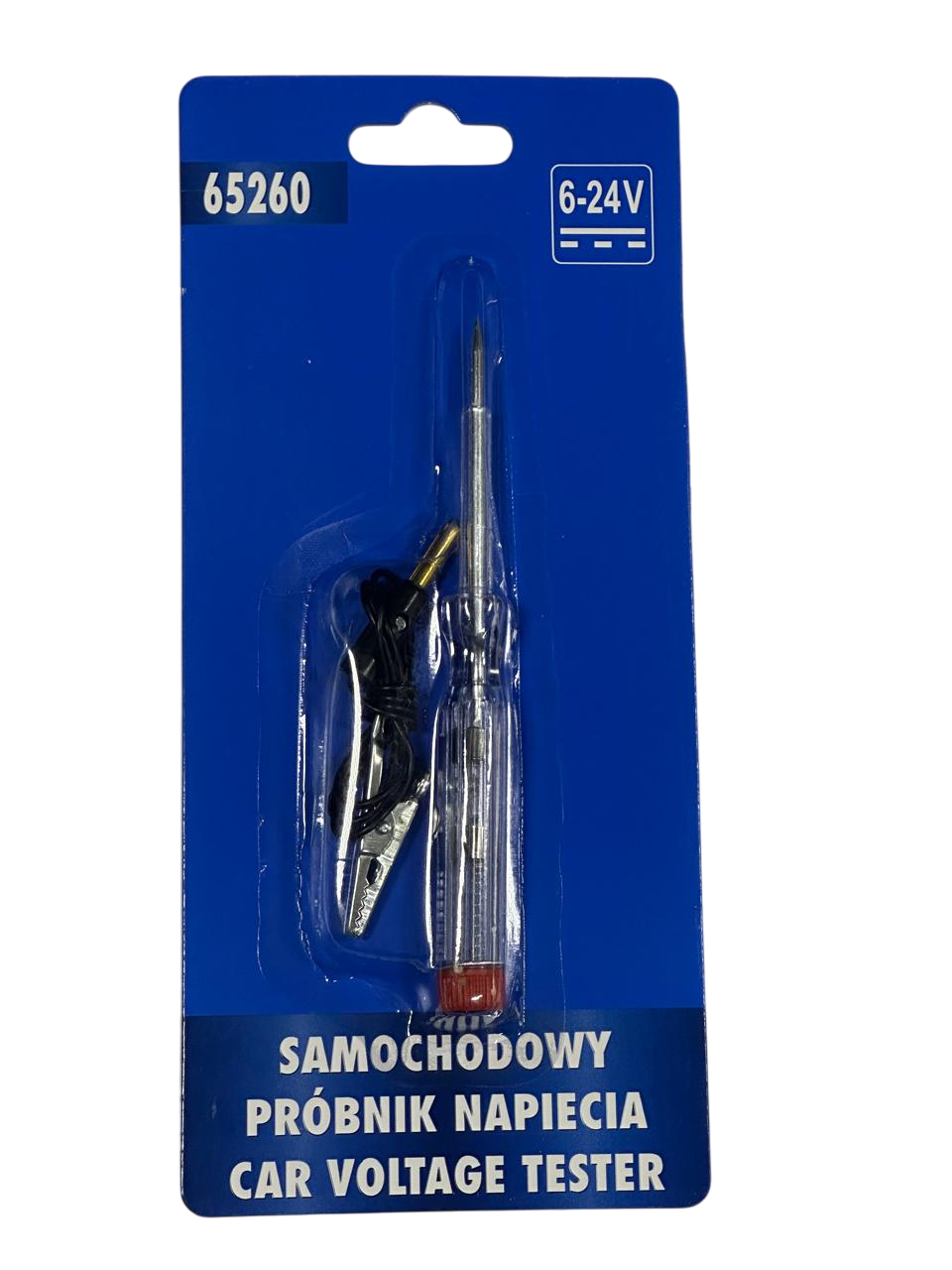 Пробник автомобильный в блистере (Vorel: 6-24v, L=100 мм)