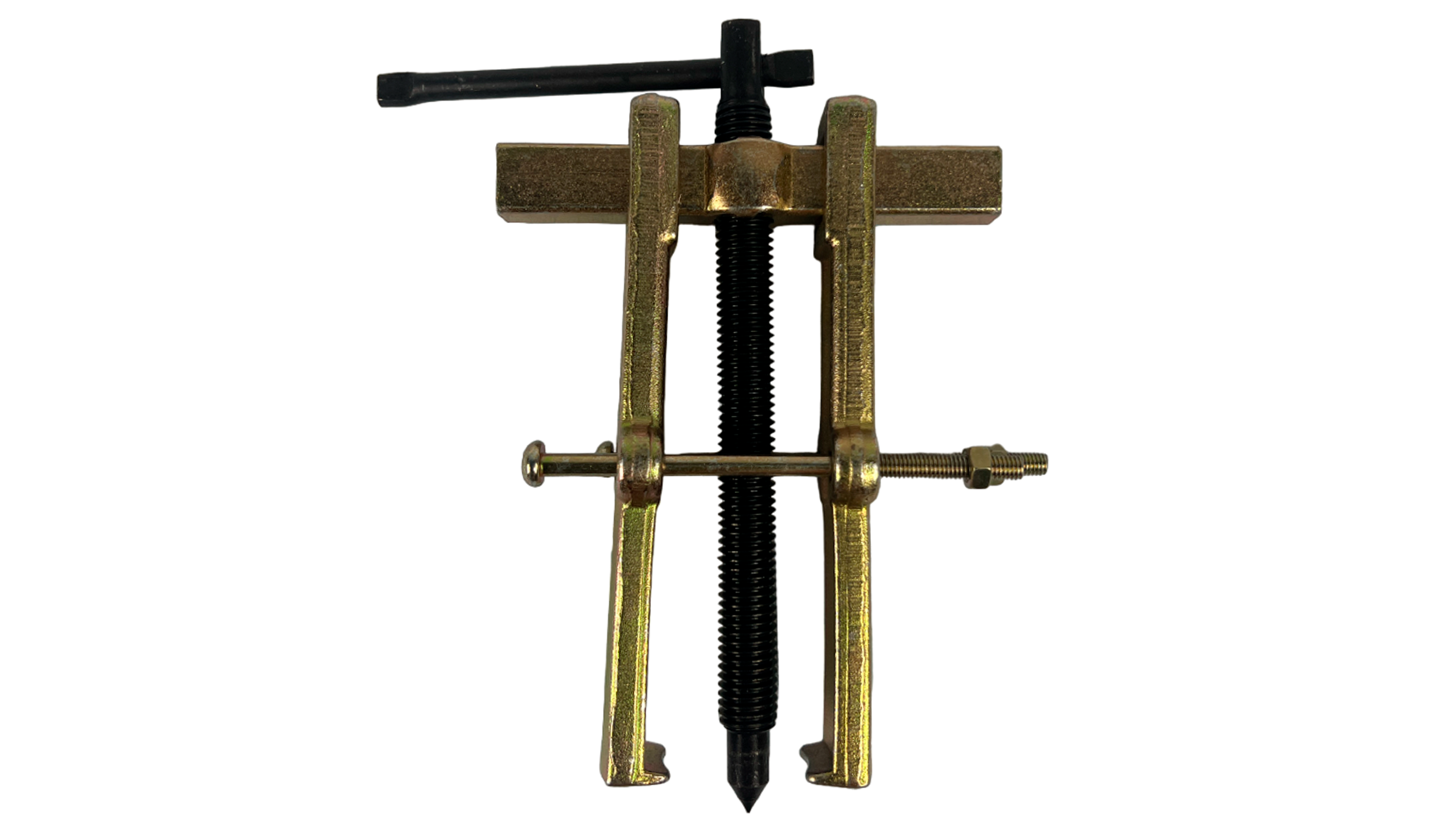 Съемник подшипников двухлапый раздвижной со стяжкой (ДЕЛО МАСТЕРА: 100 мм, D40-85 мм)