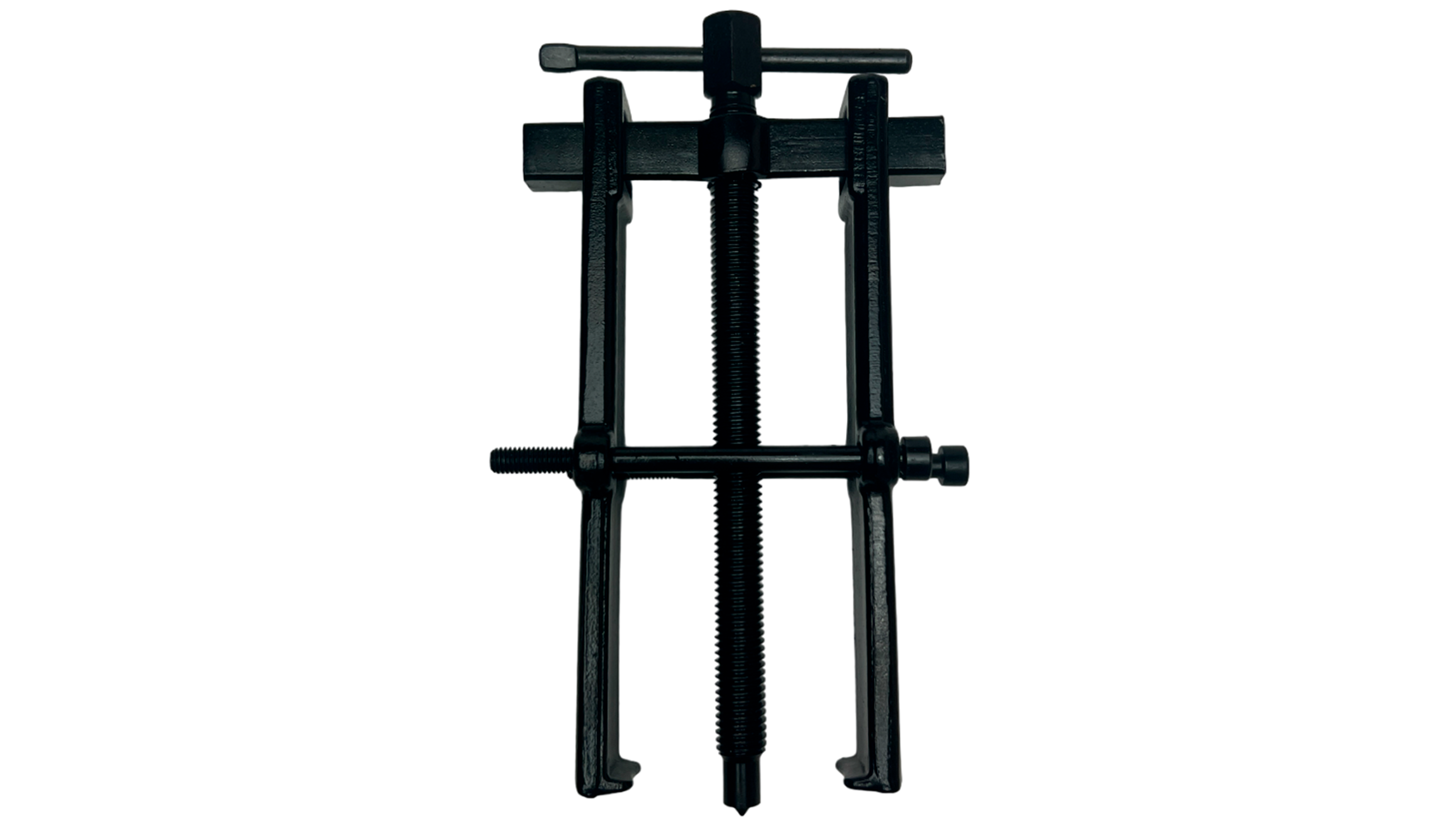 Съемник подшипников двухлапый передвижной с фиксатором (ДЕЛО МАСТЕРА: 200 мм, D70-130 мм)