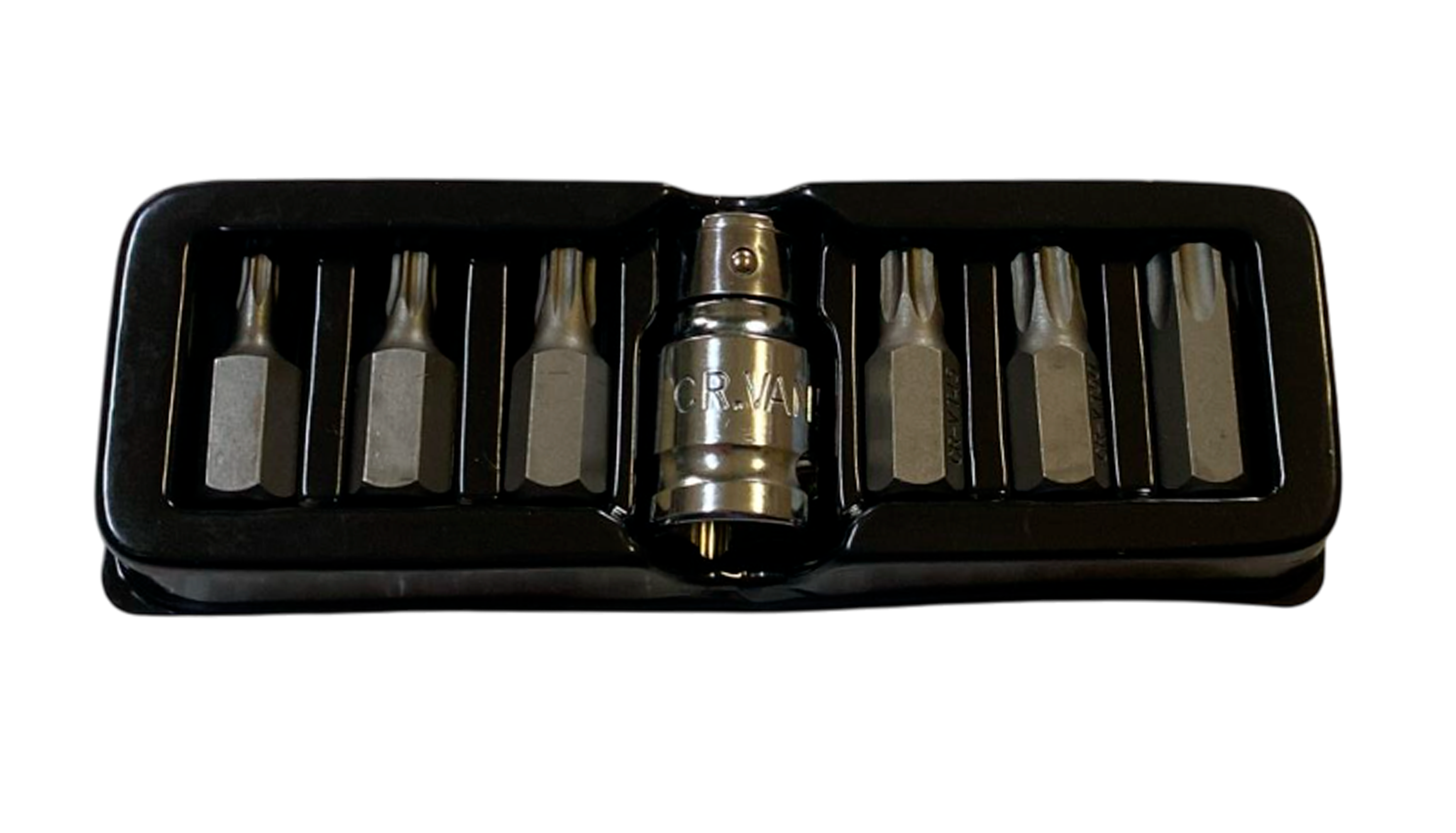 Набор головок со вставками-битами (АвтомTool, 7 предметов: 1/2" Т25-Т55, Torx)