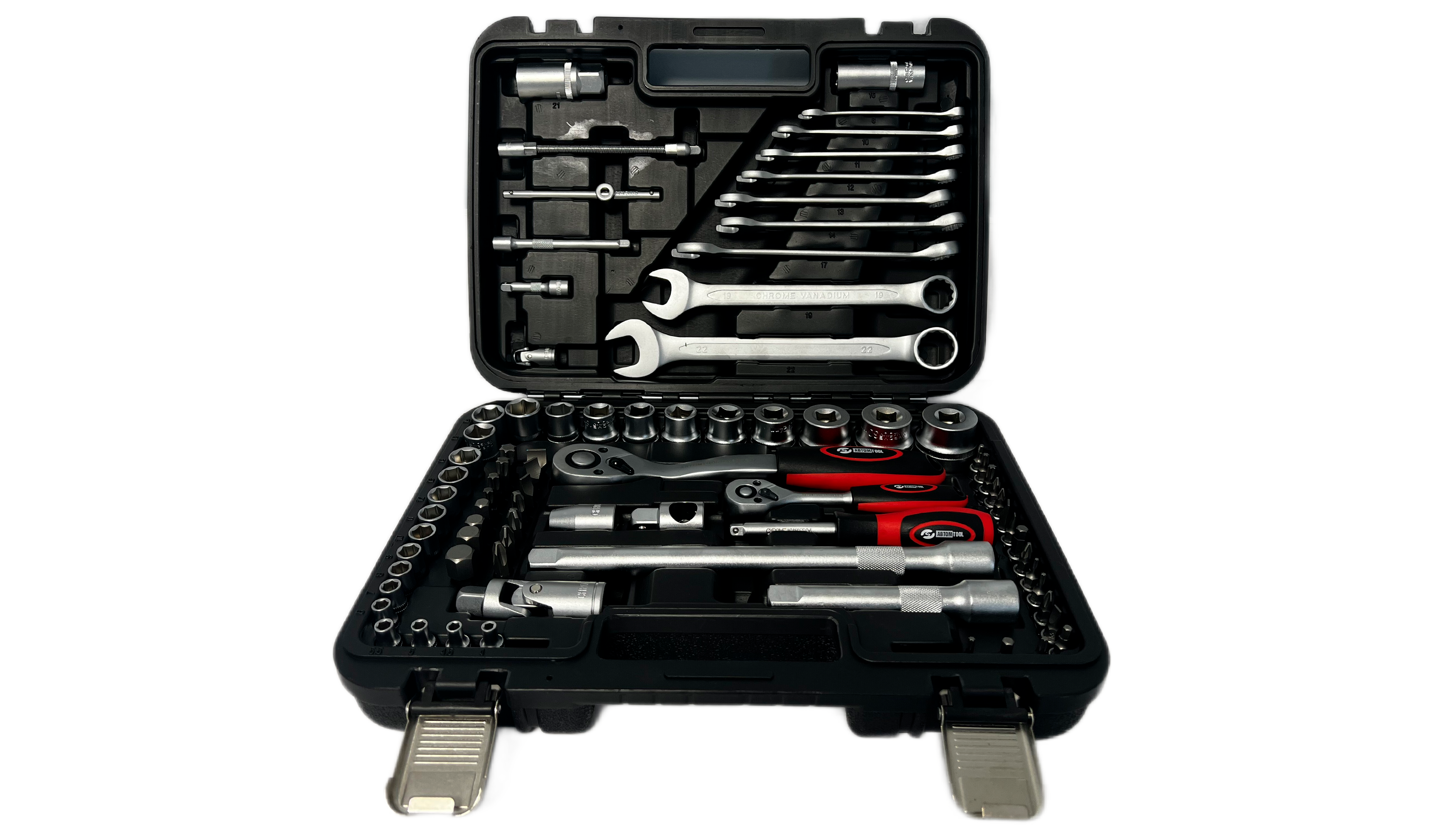  Набор инструментов 82 предмета (АвтомTool: 1/4+1/2)