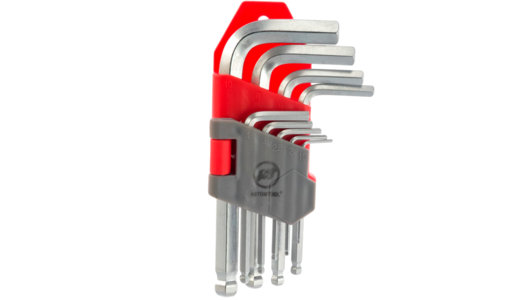 Набор шестигранных ключей, 9 предметов (АвтомTool: 1.5, 2, 2.5, 3, 4, 5, 6, 8, 10, малый с шаром, 1.5), артикул: 56209B