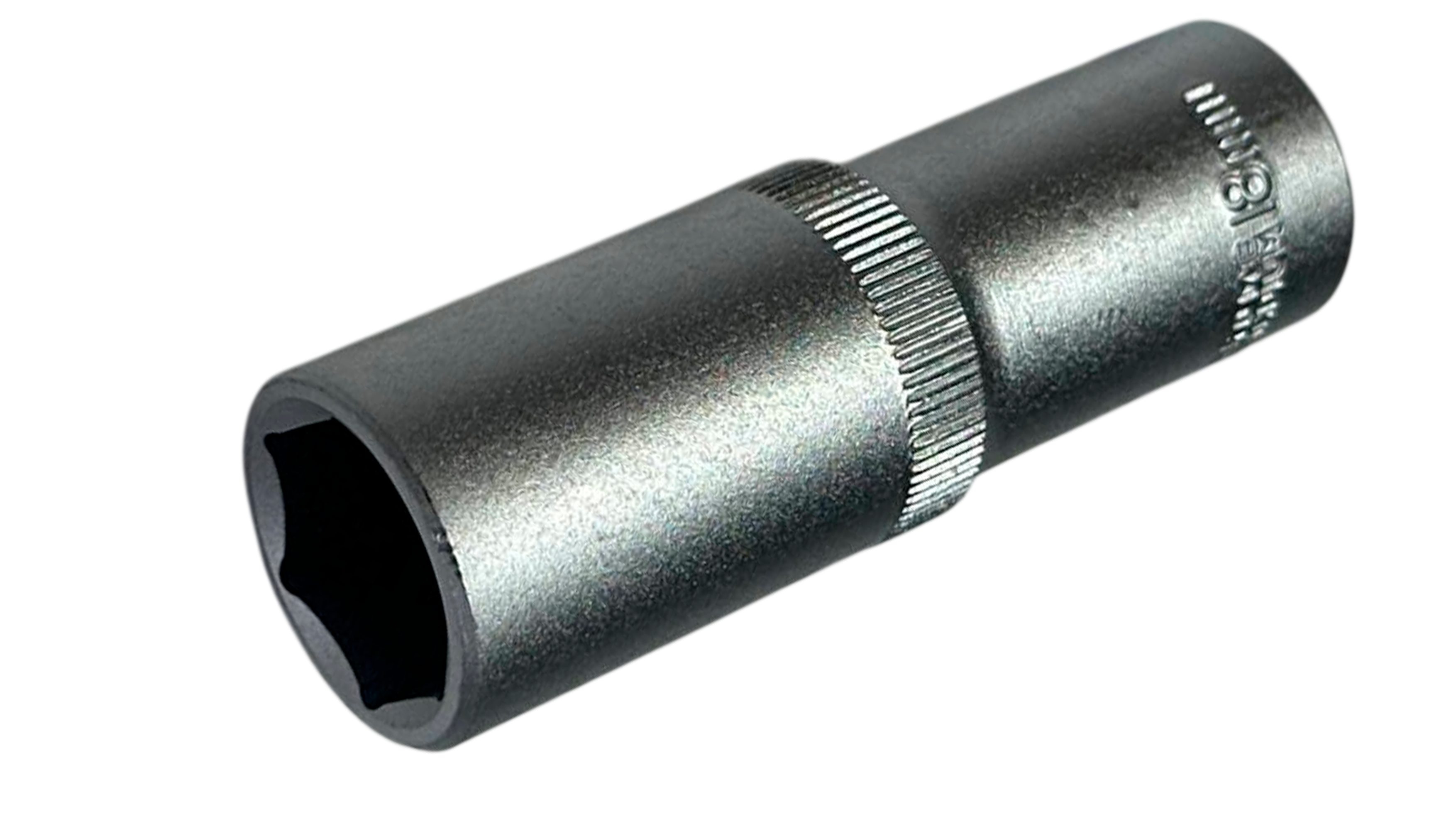 Торцевая головка глубокая (БМ: 1/2, 18 мм, CrV, 6-гран)
