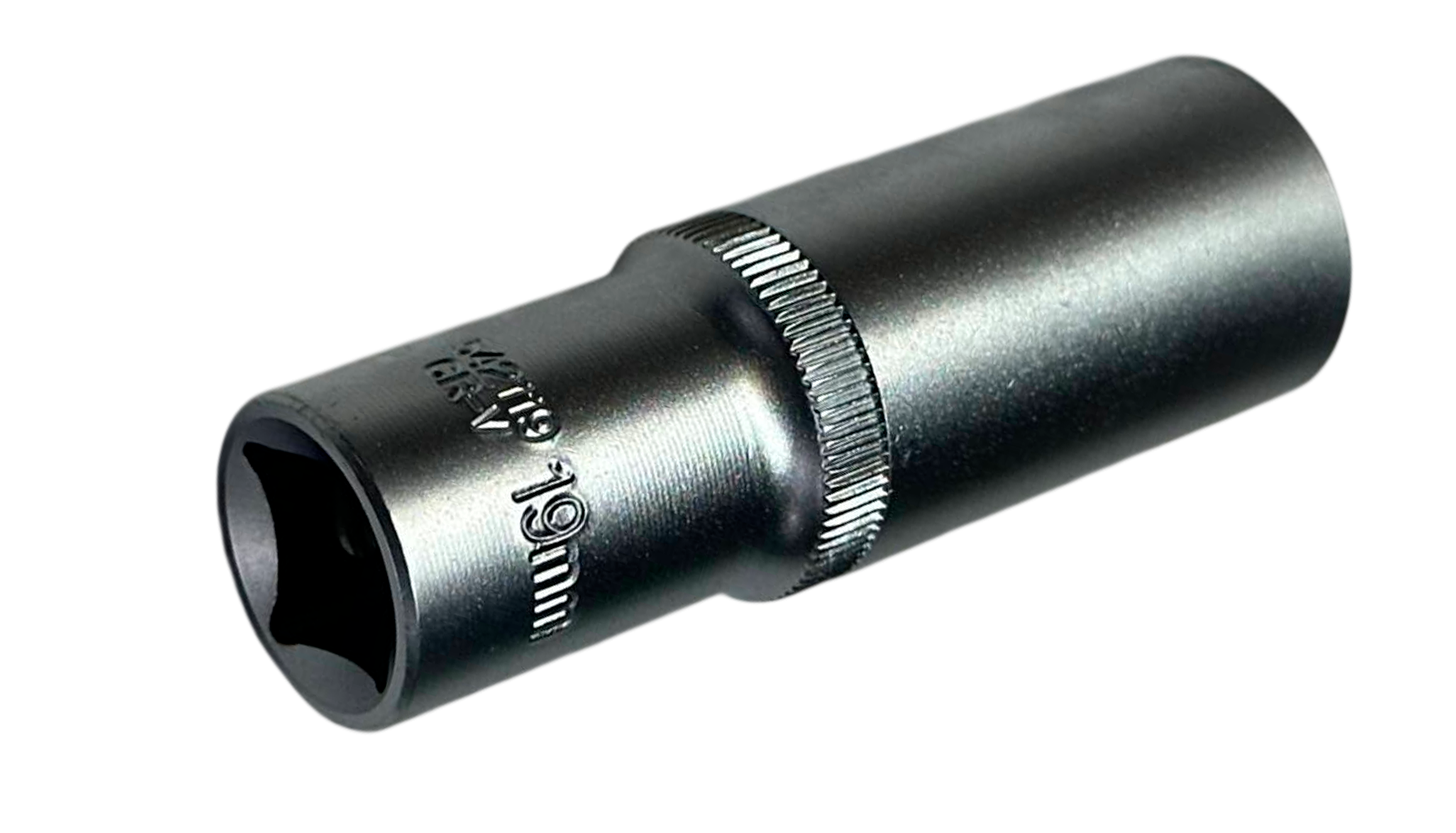 Головка торцевая глубокая (АвтомTool: 1/2, 19 мм, 6-гран)